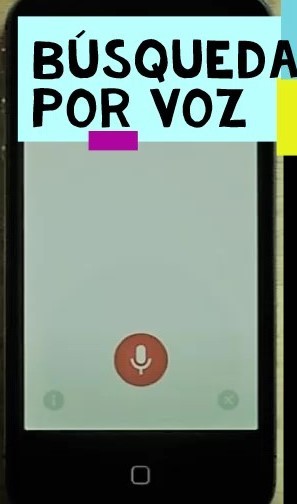 búsqueda por voz de google